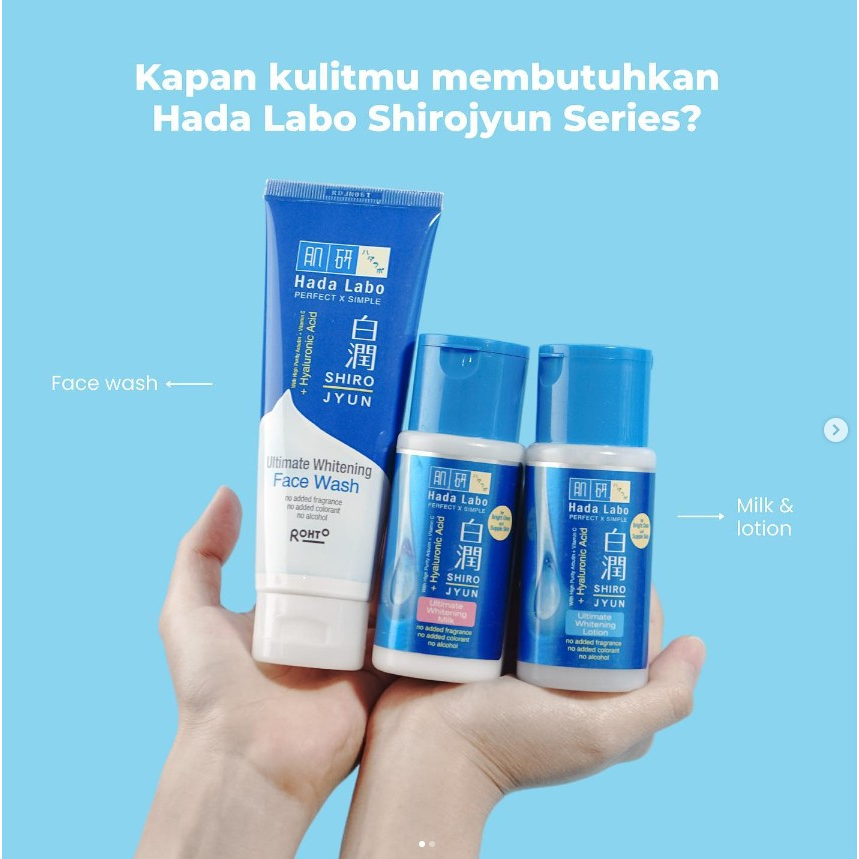 [BPOM] Hada Labo Shirojyun Ultimate Whitening SERIES / Hadalabo Shirojyun SERIES / sHIROJUN / MY MOM