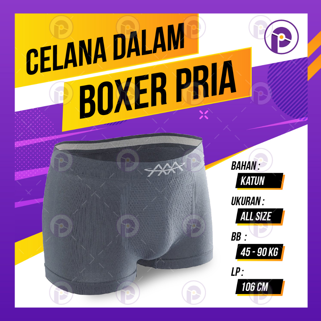 Celana Dalam Pria Boxer 5D MagnetiK Boxer All Size  Murah New Melar