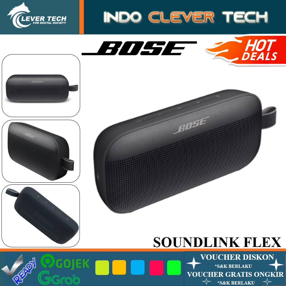 Bose SoundLink Flex Portable Wireless Bluetooth Speaker​ -  Black