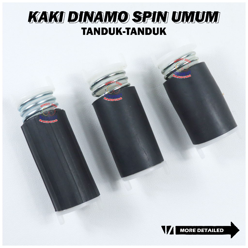 KAKI DINAMO SPIN PANJANG 9 , 8 , 7 CM | DUDUKAN PER SPRING MOTOR PENGERING MESIN CUCI 2 TABUNG UNIVERSAL