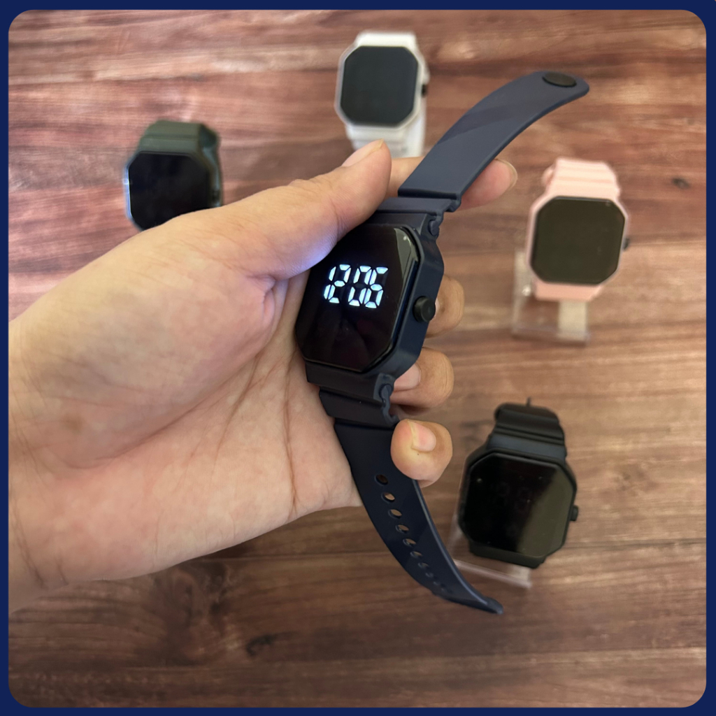 Jamtangan Modern Astronaut Digital LED Korea Style Unisex watch Indo Jam Wanita Pria