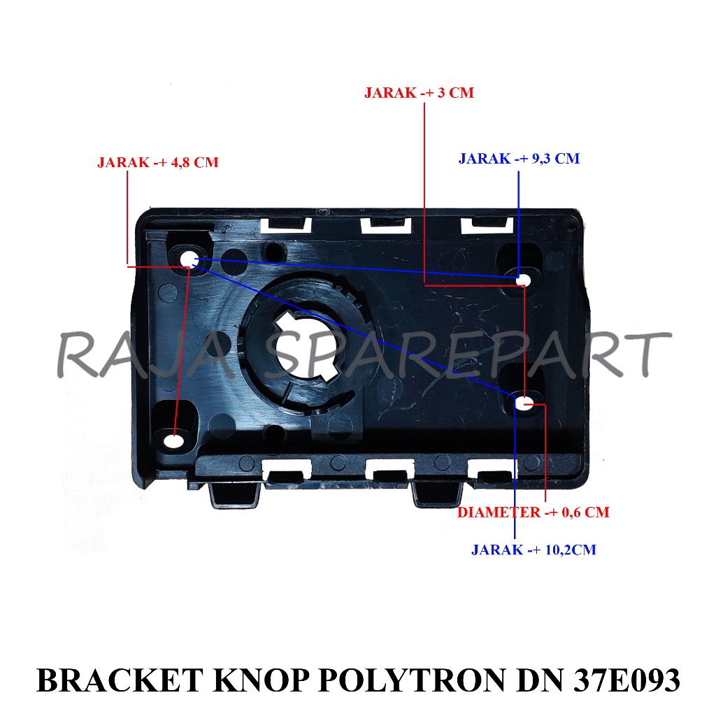 BRACKET MESIN CUCI/TATAKAN TIMER/BRACKET KNOP POLYTRON DN 37E093