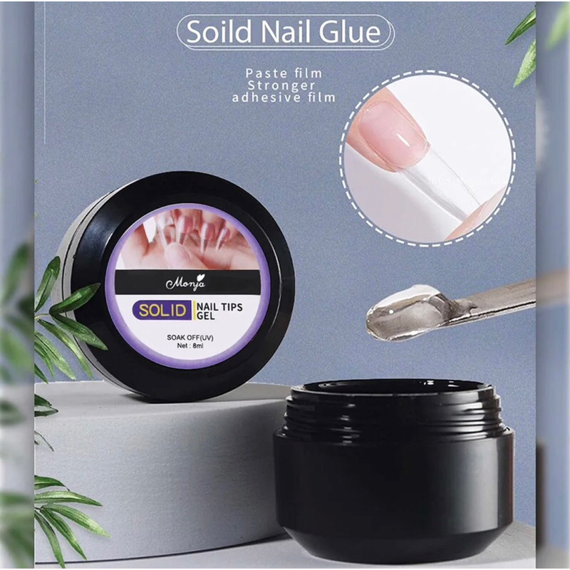 Monja Solid Nail Glue Lem Multifungsi