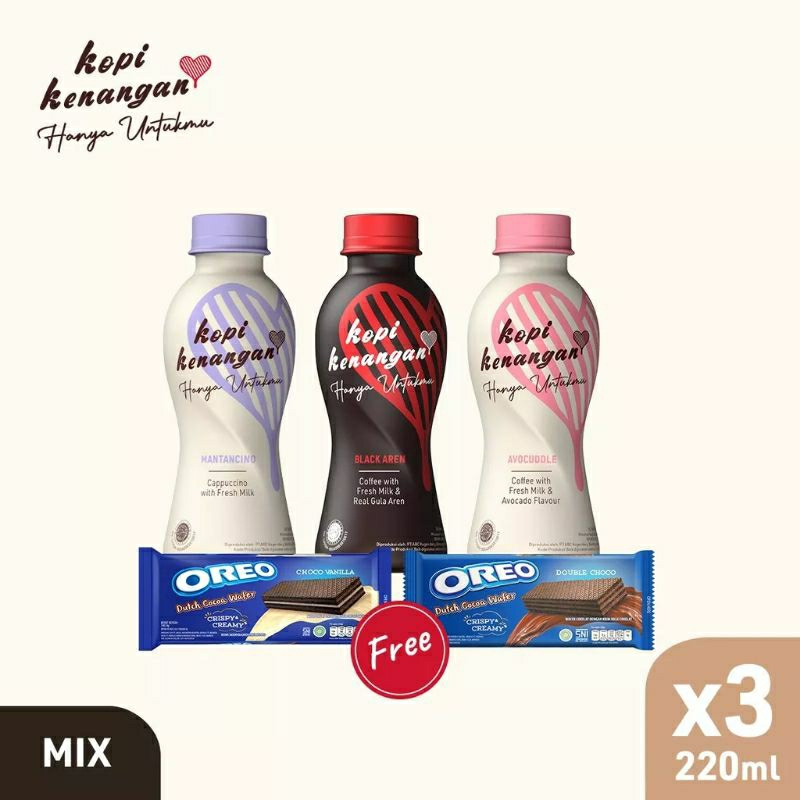 

PAKET NGEMIL PRAKTIS WITH OREO - KOPI KENANGAN HANYA UNTUKMU