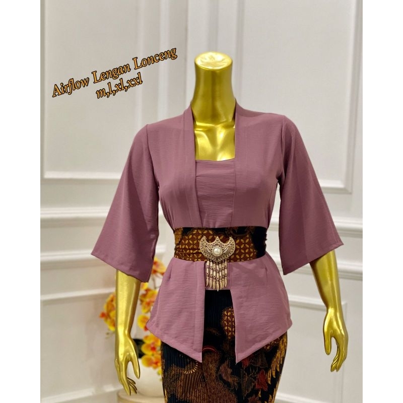 kebaya lonceng airflow