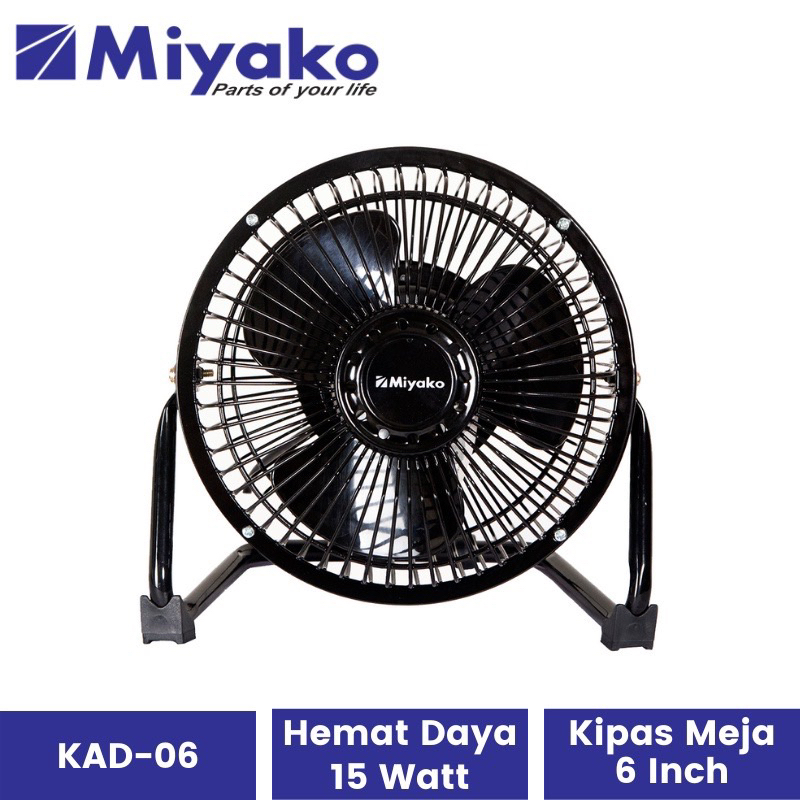 Miyako - Kipas Angin Kecil Miyako KAD 06 - Kipas Angin 6 inch Miyako