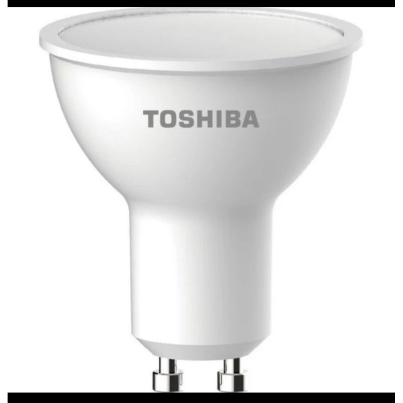 Toshiba LED GU10 7.5 Watt 2700K Warm White Kuning