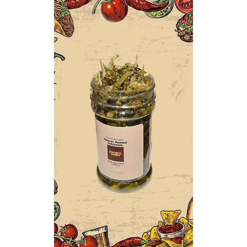 

Teri Sambal Ijo By Dapoer Sambal