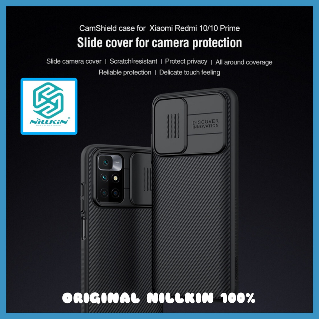 NILLKIN Xiaomi Redmi Note 10 4G Camshield Hard Case