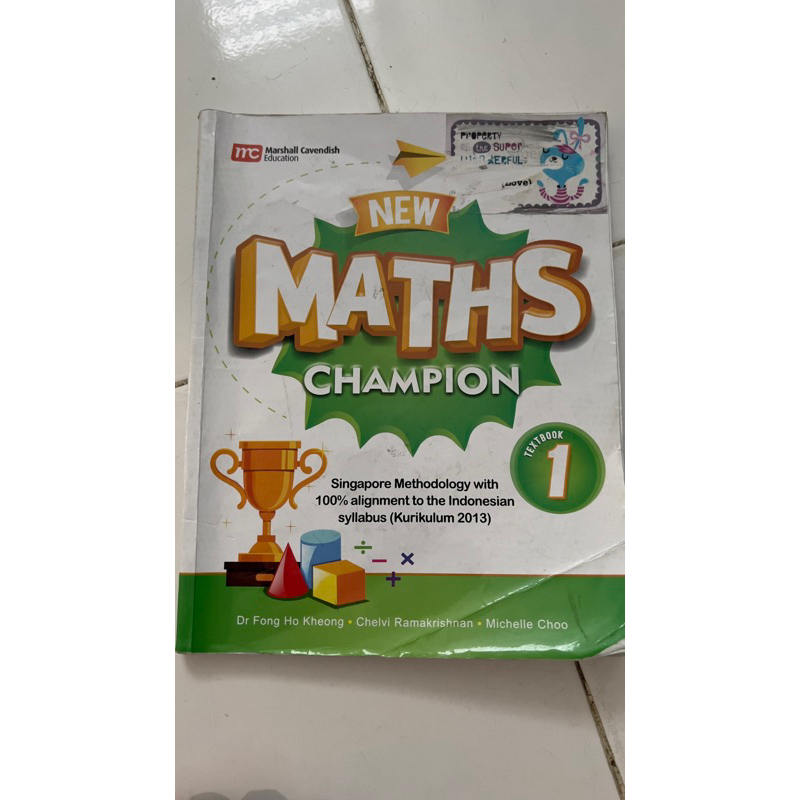 

Maths Champion Textbook 1