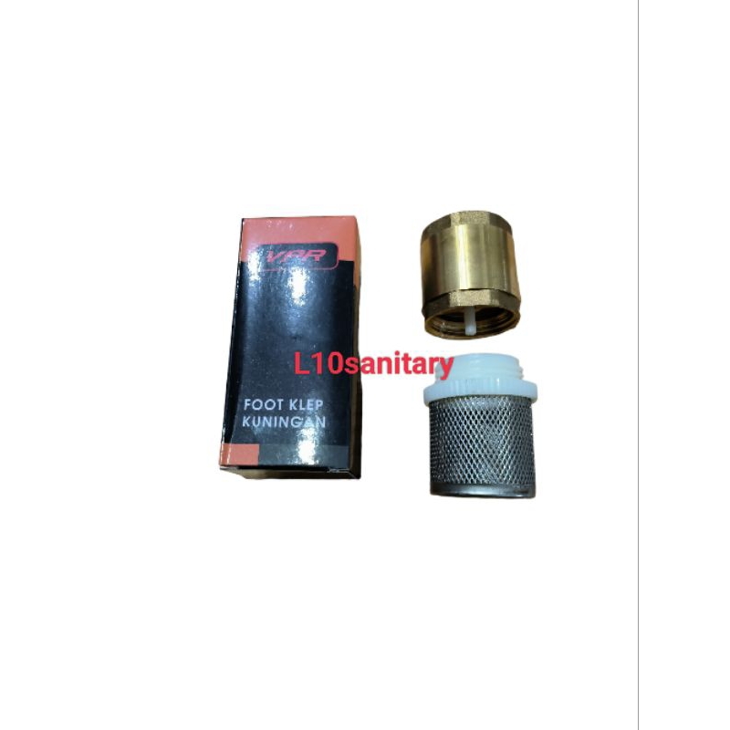 Foot Klep KUNINGAN  1" Inch / Tosen Klep KUNINGAN 1" Inch / Saringan Pipa Pompa Air KUNINGAN 1" inch