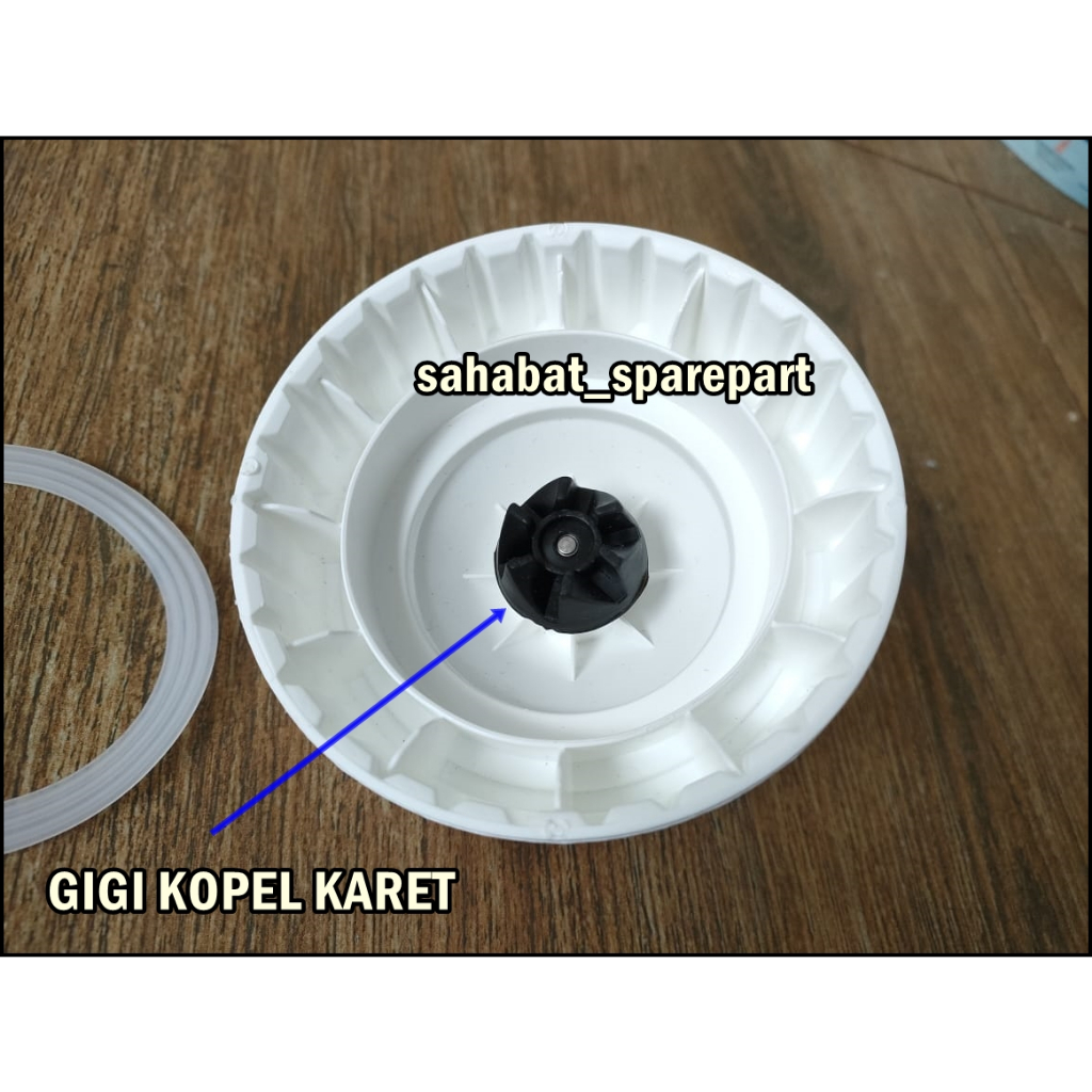 MOUNTING PISAU BLENDER MIYAKO MODEL  LAMA GIGI KOPEL KARET PISAU 4