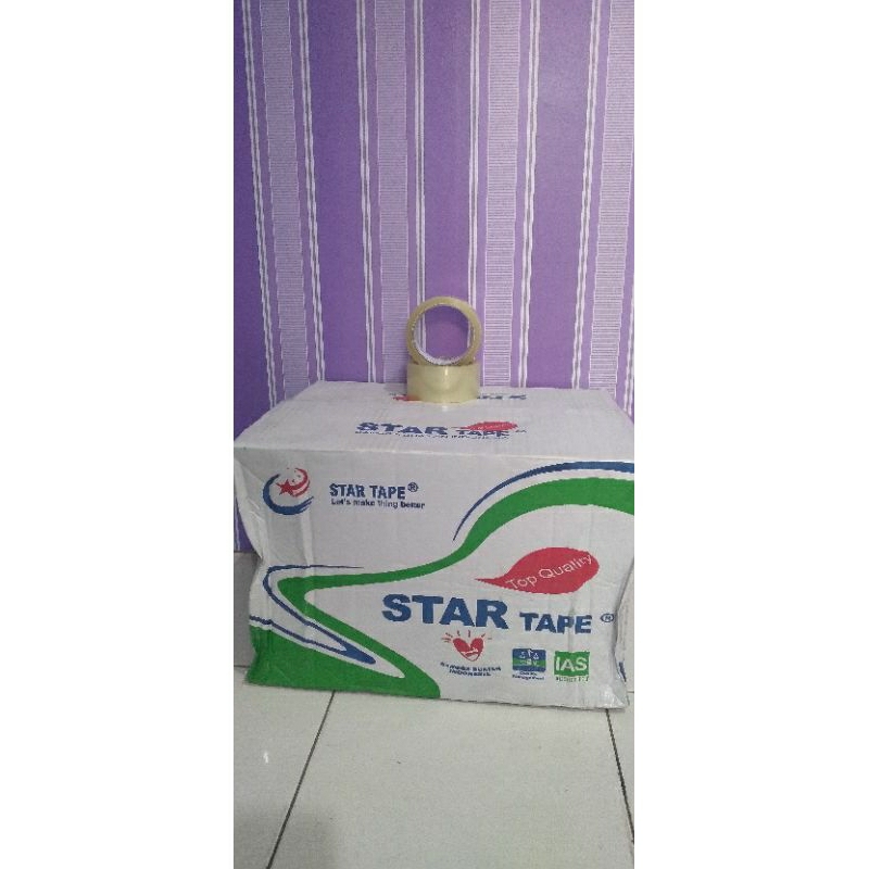 

LAKBAN 45×90 YARD BC STAR TAPE MURAH