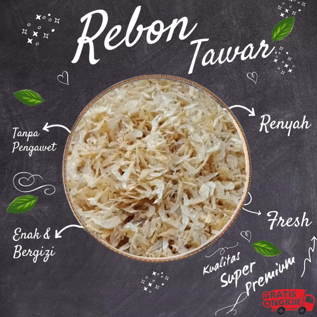 

Udang Rebon Tawar 1kg Kualitas Super Premium