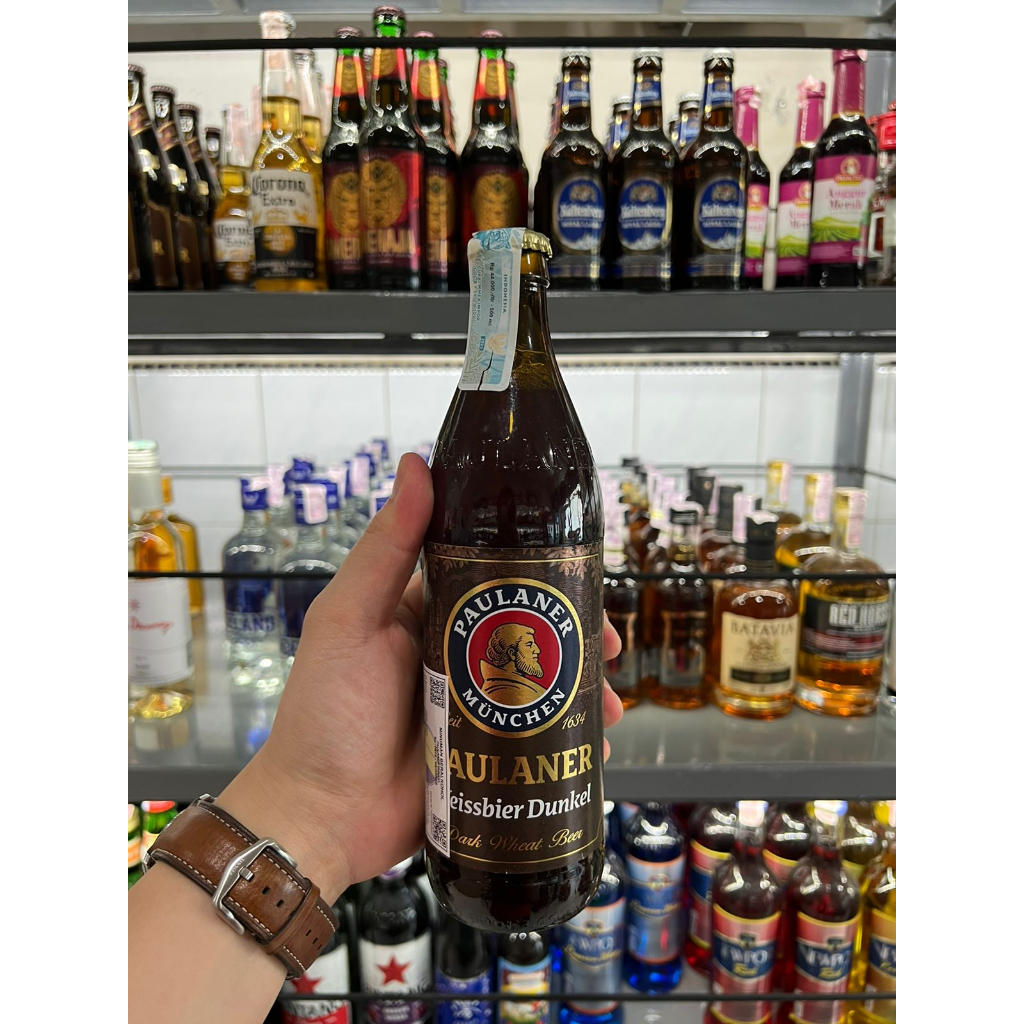 Bir Paulaner Weissbier Dunkel Dark Wheat Beer 500 ml