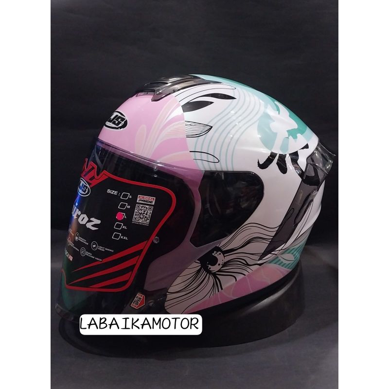 HELM NJS KAIROZ V2 CAMELIA | HALF FACE