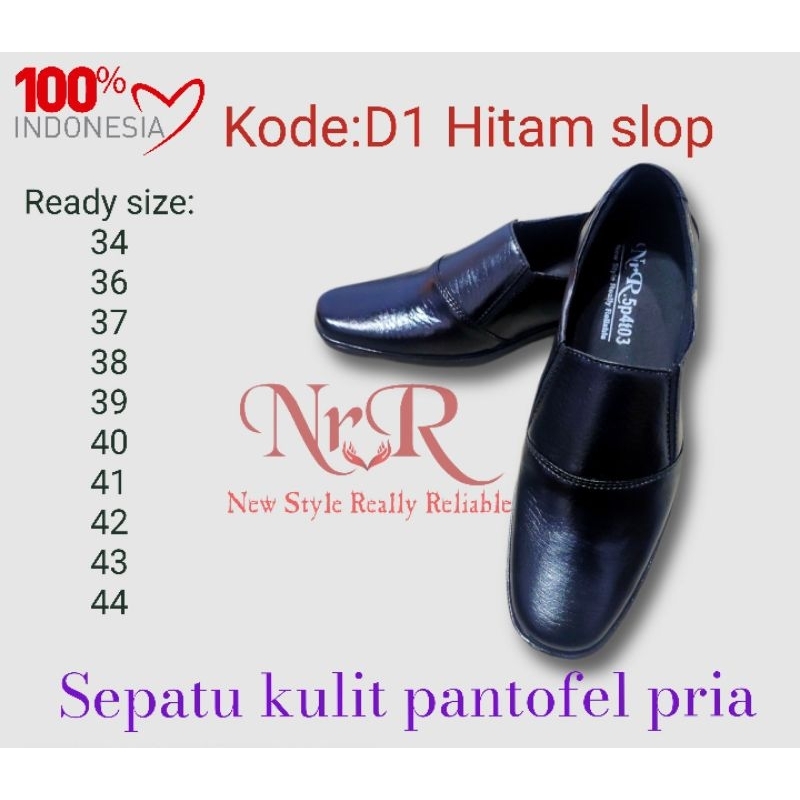 Sepatu Pantofel Pria  Sepatu Pantofel anak laki laki Sepatu Kulit Kerja Formal Pria Anak anak Remaja Dan Dewasa SEPATU PANTOFEL HITAM TALI KULIT PRIA NRR NGANJUK