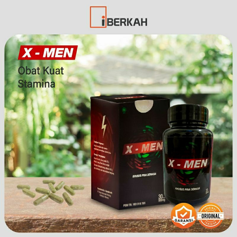 X-men Original Suplemen Herbal Kesejahteraan Khusus Pria/wanita Terlaris No.1