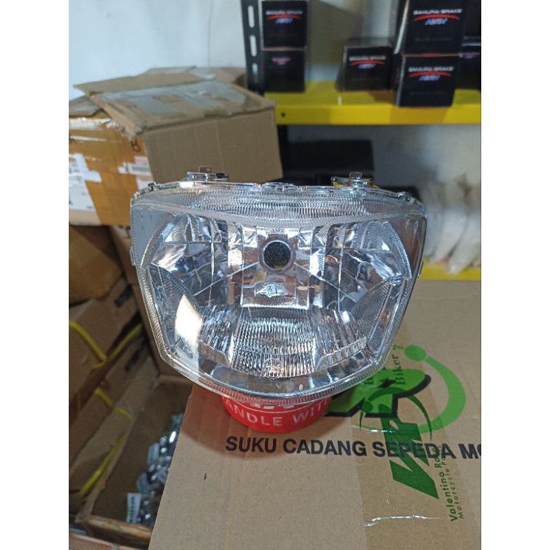 reflektor lampu depan mio j mio soul gt non ori