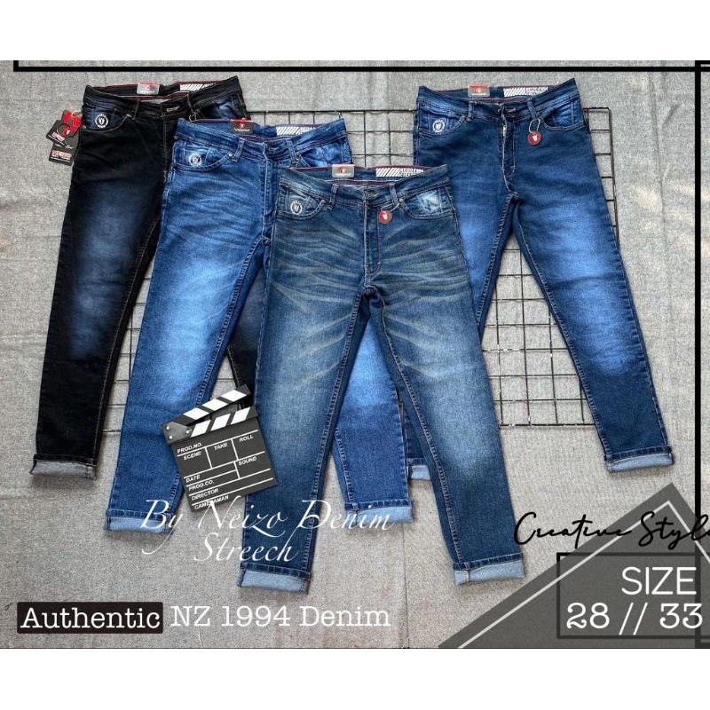 celana jeans panjang skinny semi slimfit forward cowo/cowok/pria murah dan grosir 3 warna