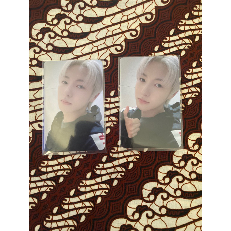 Photocard Renjun Owhat Hello future NCT Dream PC Benefit Owhat Exclusive Regular