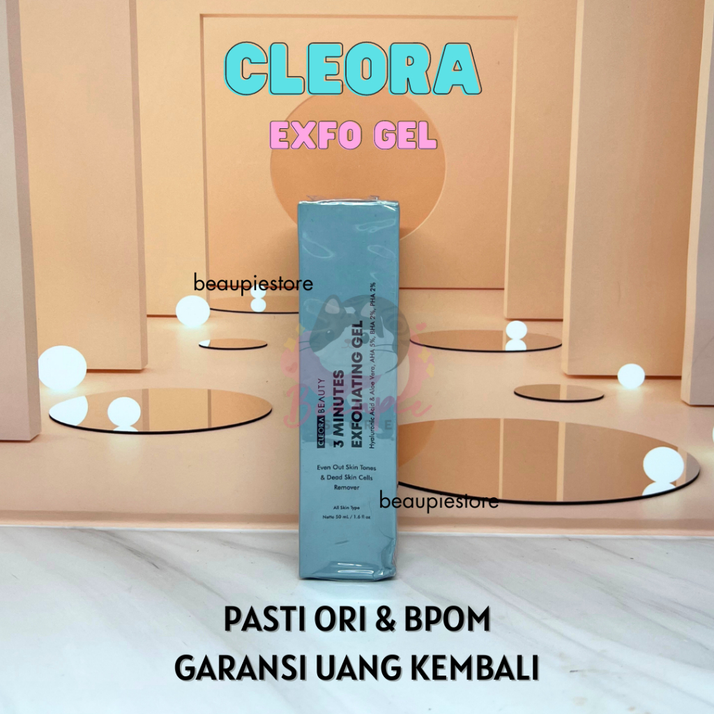 [READY LSG KIRIM] Cleora 3 Minutes Exfoliating Gel / Peeling / Peeling Gel