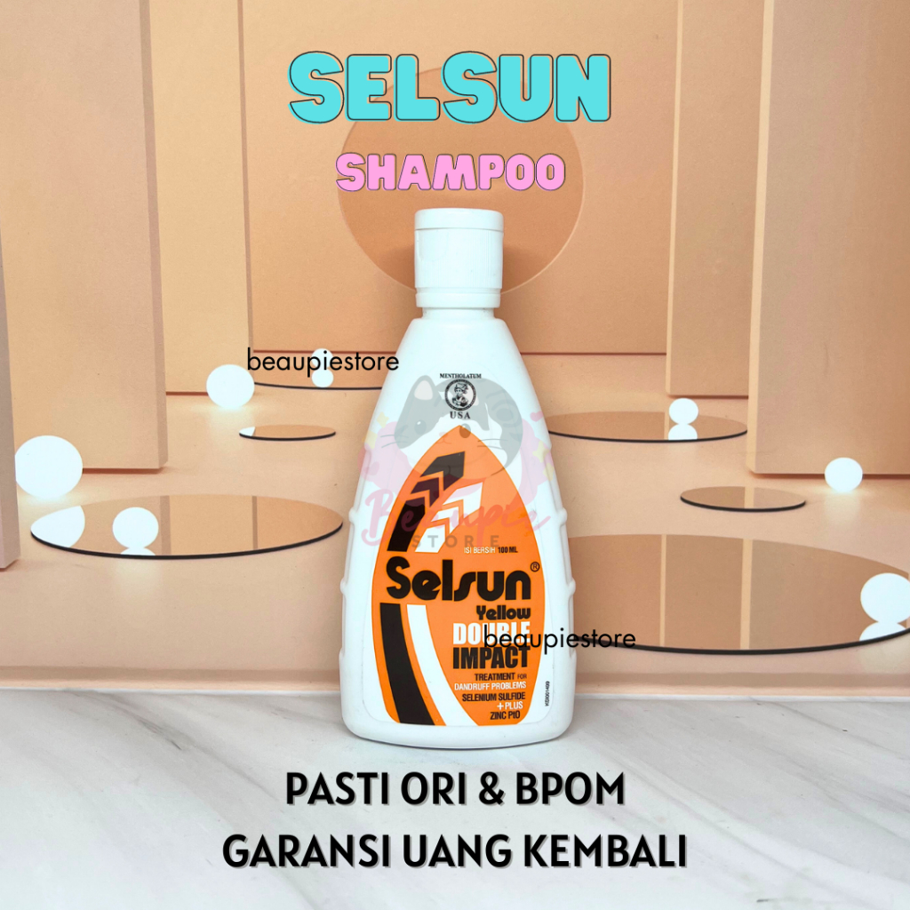 Selsun Yellow Double Impact Shampoo 100ml