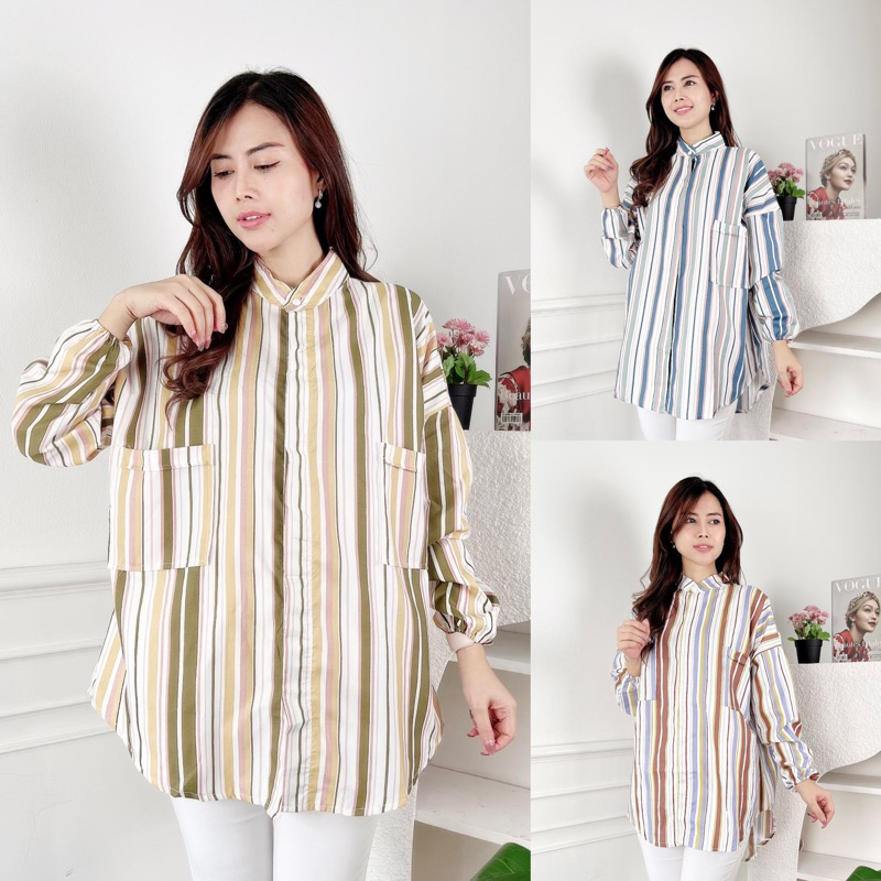 AFI - EC - Kemeja Maiden Oversize Shirt