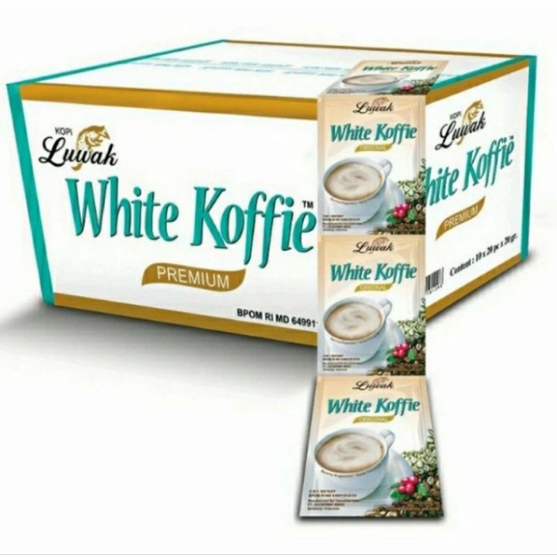 

[Kalimantan] LUWAK WHITE KOFFIE Original Sachet