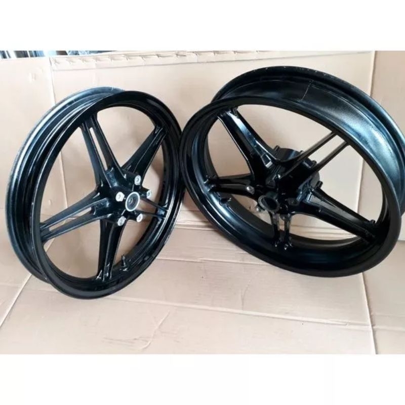 Velg pelek Depan Belakang Motor Yamaha Vixion new NVL NVA 2013-2016 Copotan Original