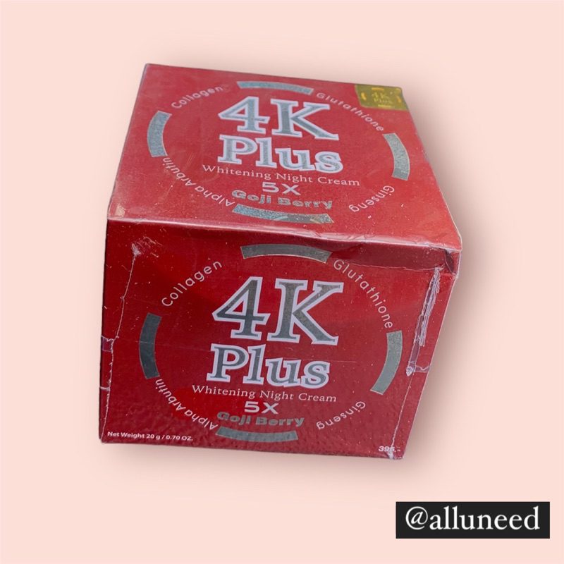 4K Night Cream Goji Berrys (Tdk original garansi uang kembali)
