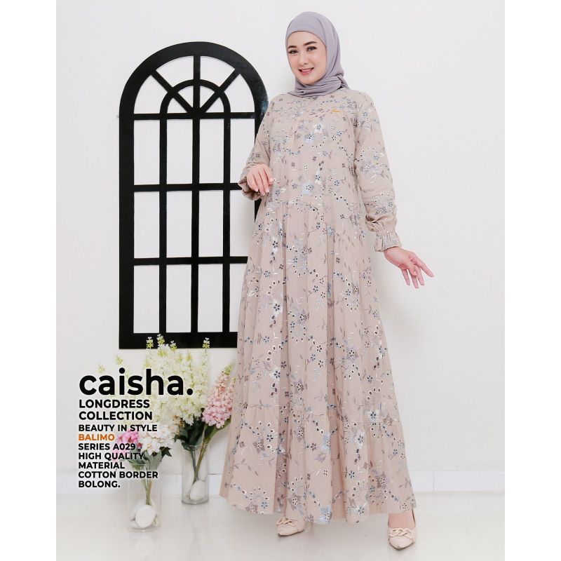 Gamis Dress Wanita Terbaru Gamila dan Caicha Long dress by Balimo