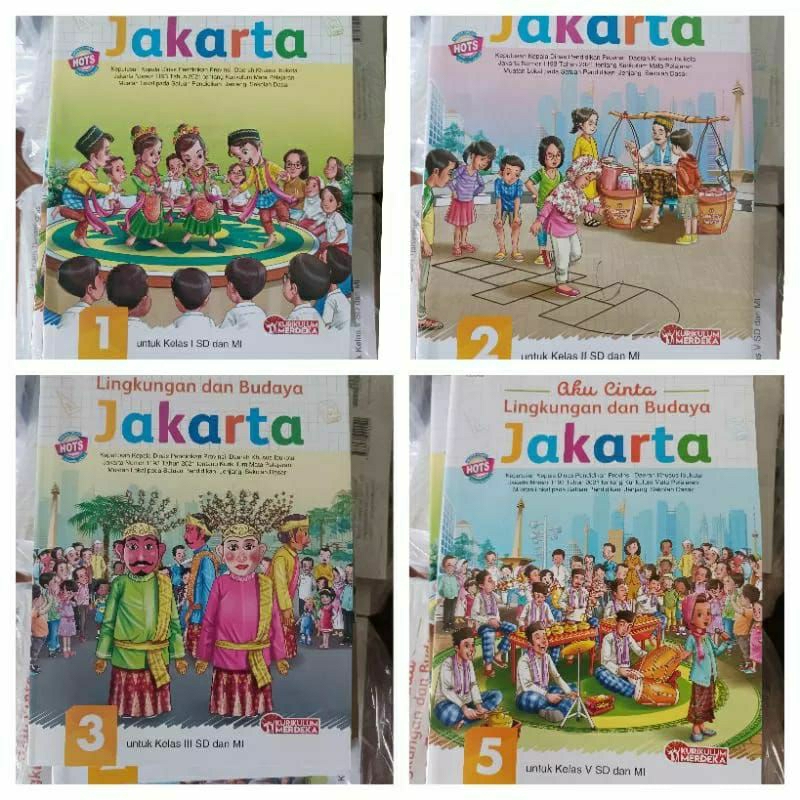 PLBJ SD KELAS 1 2 3 4 5 6 / AKU CINTA LINGKUNGAN DAN BUDAYA / KURIKULUM MERDEKA / TIGA SERANGKAI HOT