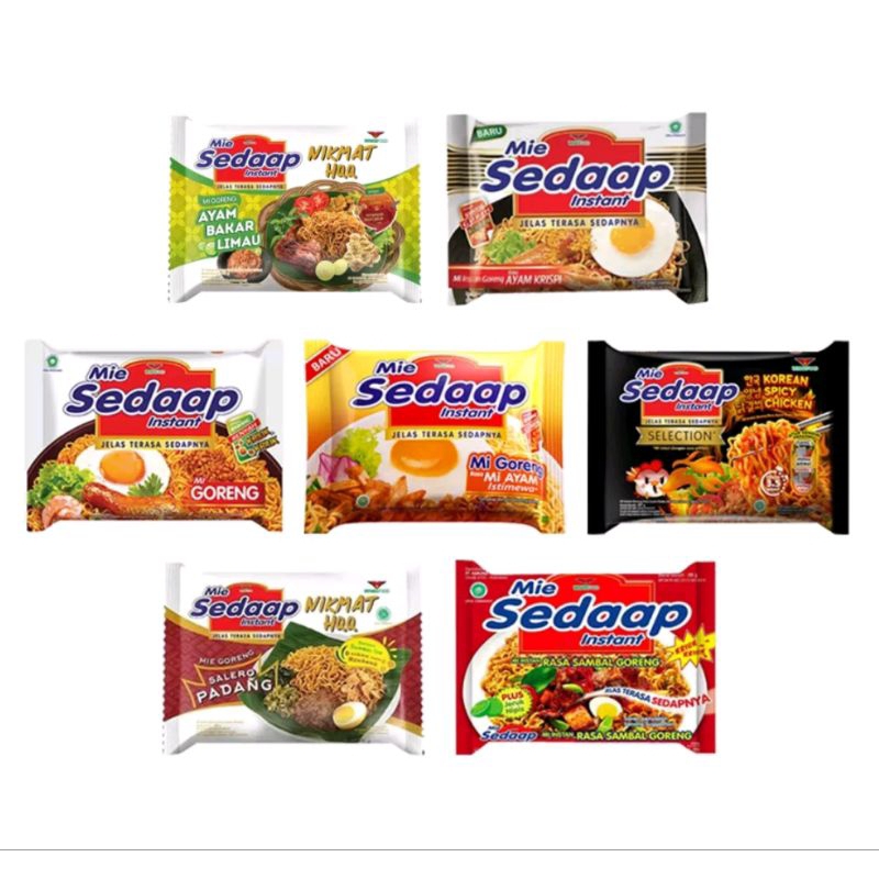 

Mie sedaap goreng varian rasa