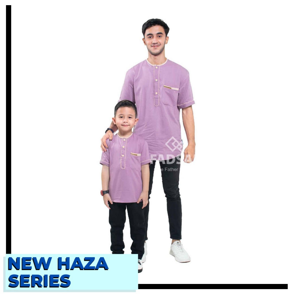 Koko Couple Ayah Dan Anak Laki Usia 1 Hingga 12 Tahun Anti Gerah Lengan Pendek Bagus Terbaru New Haz