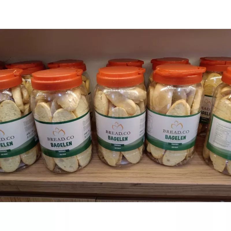 

Bagelen tabung bread co - roti kering bagelen