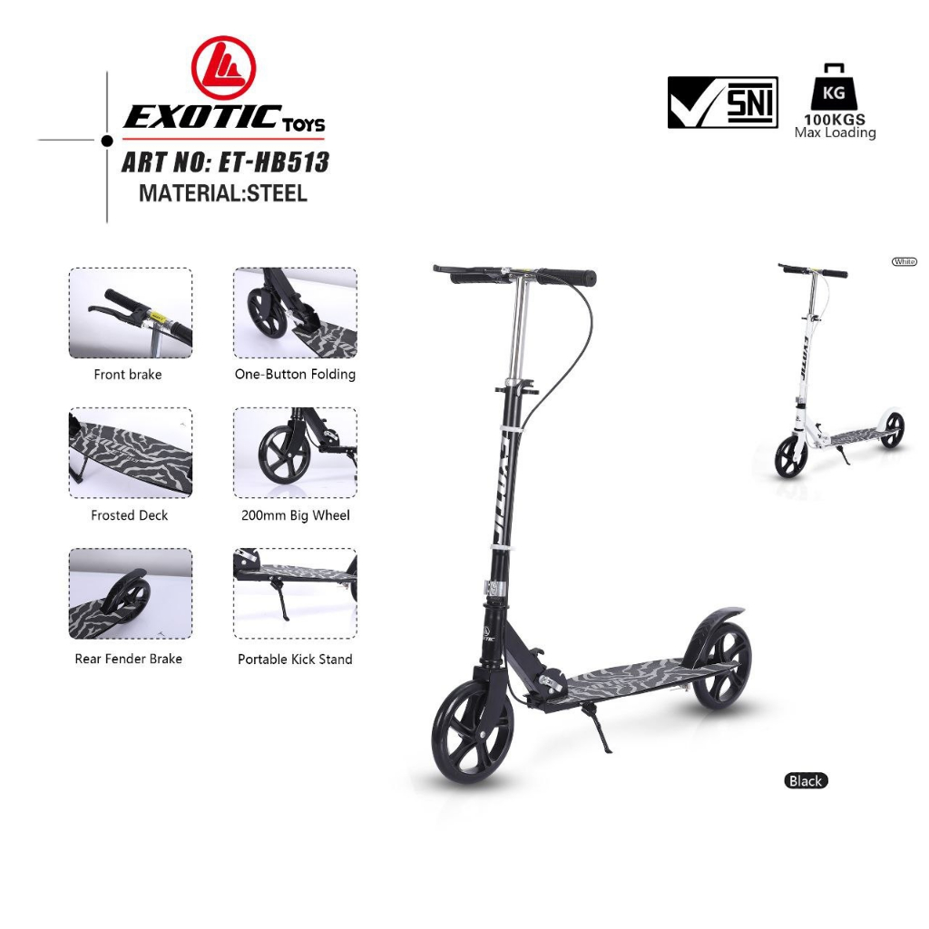 SCOOTER / OTOPED DEWASA EXOTIC HB-513