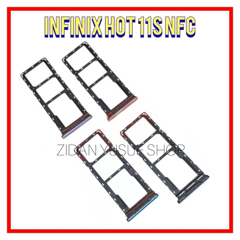 SIMTRAY SIM CARD SIM LOCK DUDUKAN KARTU SIM INFINIX HOT 11S NFC ORIGINAL