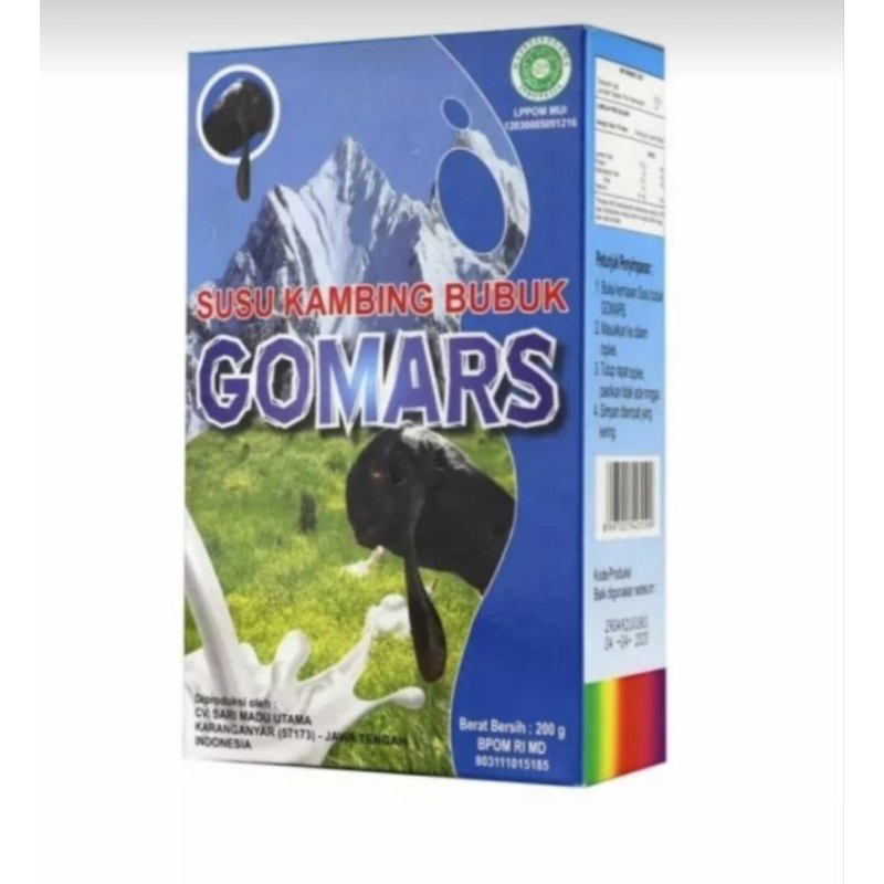

Gomars susu Kambing