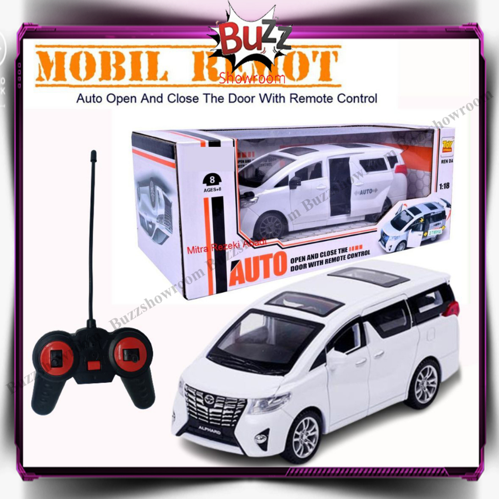 RC Alphard Remote Control Mainan Mobil Remot Vellfire Bisa Buka Tutup