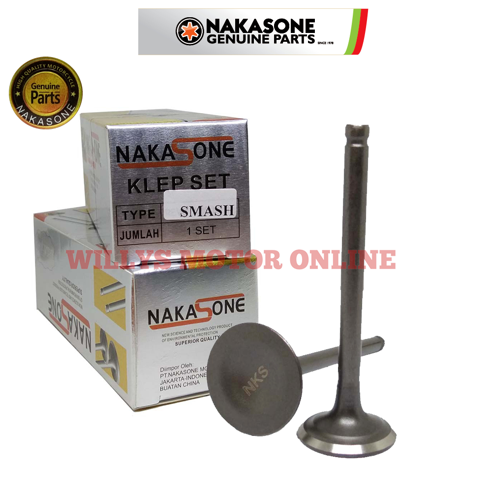 Klep Smash Shogun 125 Nakasone / Payung Klep Smash Shogun 125 SET