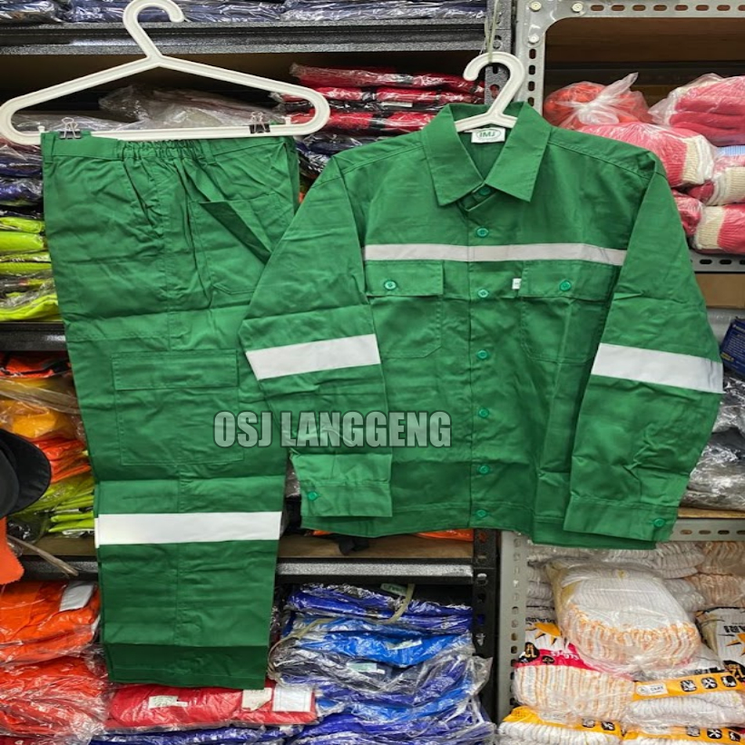 Wearpack Setelan Safety Baju Celana Proyek Imj - Baju Imj Setalan Baju Celana