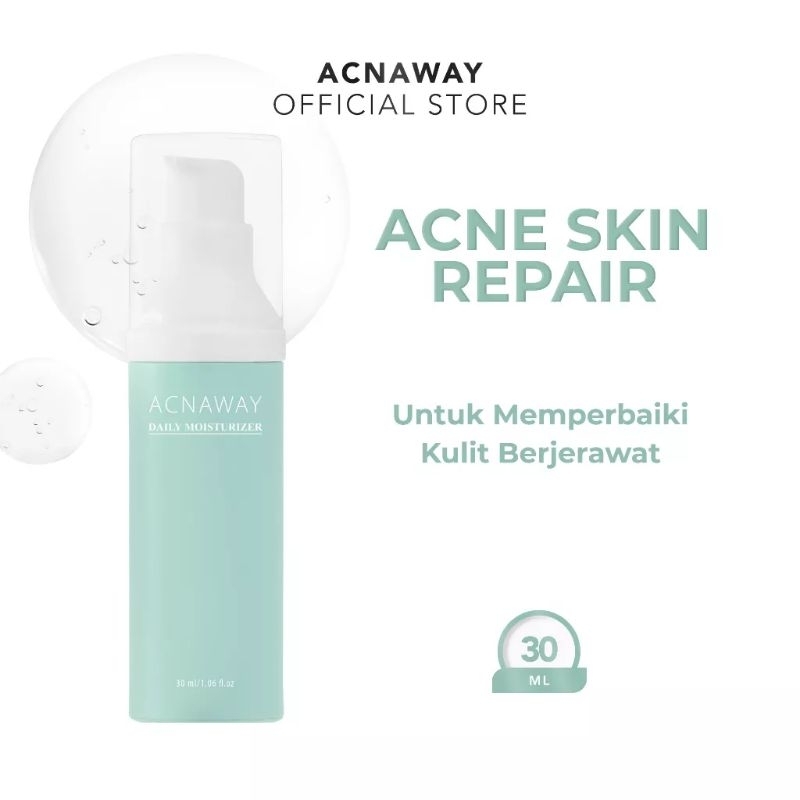 ACNAWAY Daily Moisturizer, Pelembab Wajah ONLY FOR ACNE SKIN