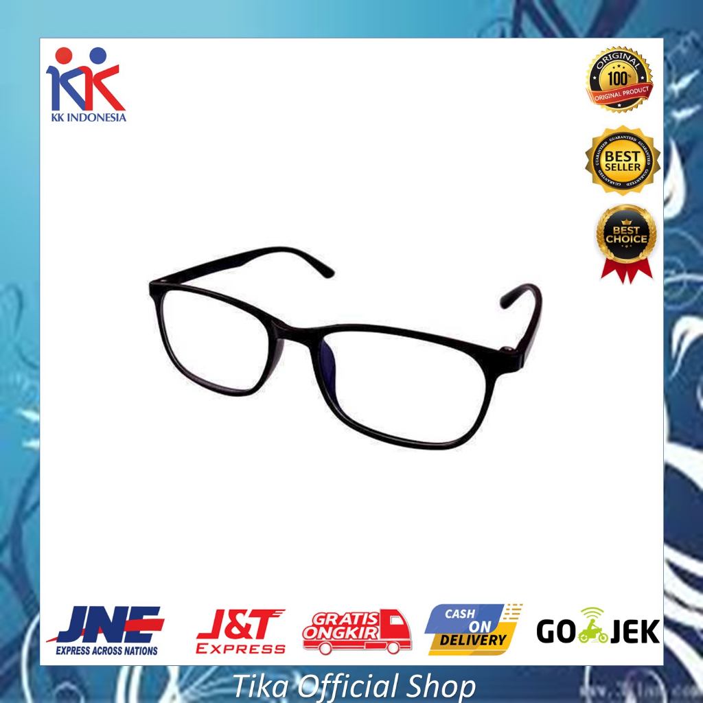 KK Kacamata ION Pria Wanita Remaja KK Indonesia Original Anti Blue Light Melindungi Mata Dari Sinar 