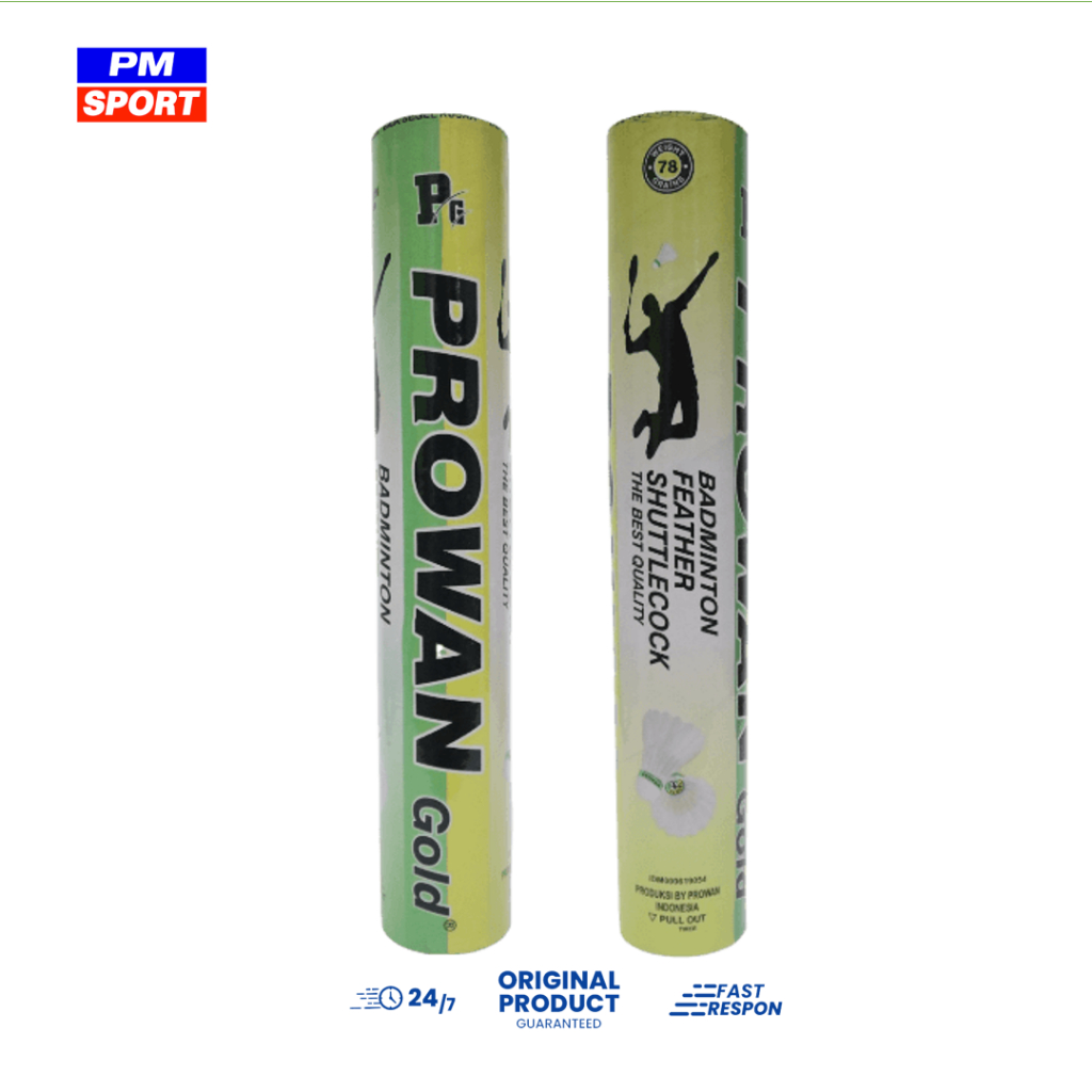 SHUTTLECOCK KOK COCK BADMINTON / BULUTANGKIS PROWAN GOLD