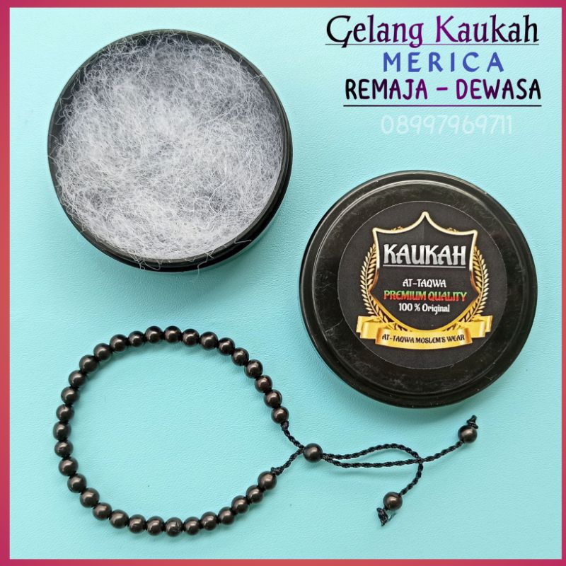 Gelang Kayu Kaukah (MERICA + WADAH) gelang Wanita - Pria kaokah koka kukah kokkah