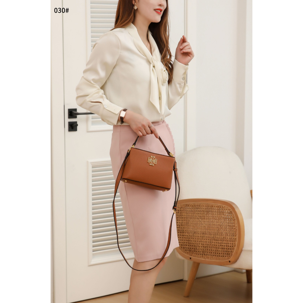 T 030 Small Miller Leather Shoulder Bag