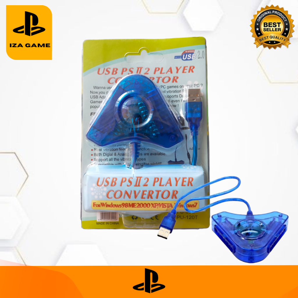 Converter Stik PS2 to USB PC LAPTOP