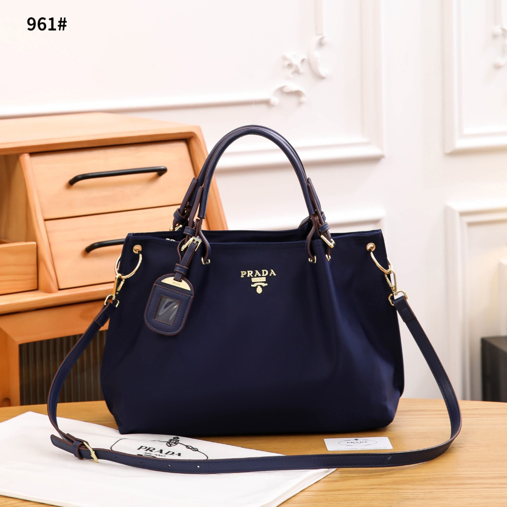 P 961 Nylon Cevro Shoulder Bag With SlingBag