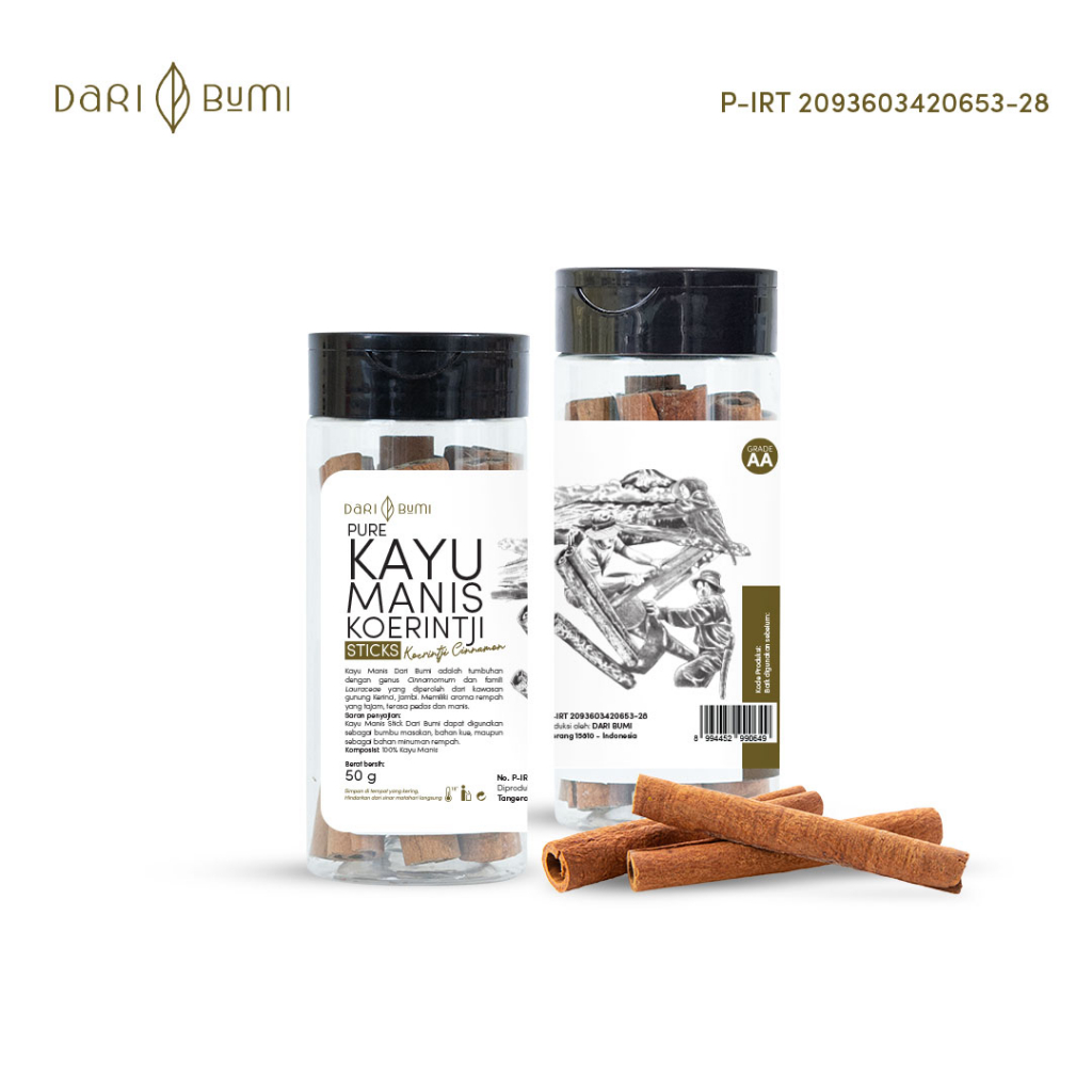 Kayu Manis Stick 50 gram Daribumi